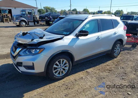 2020 Nissan Rogue Sv Intelligent Awd из США, поврежденный, VIN KNMAT2MV8LP534534